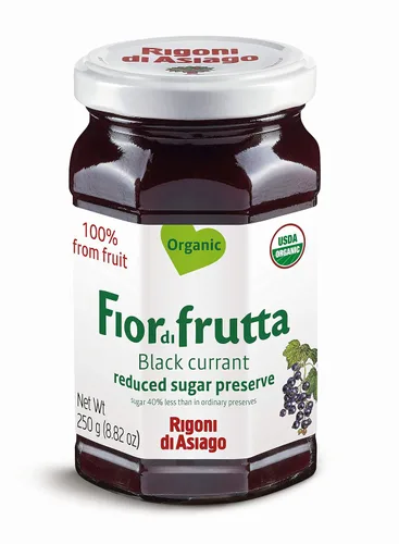 Miniatura 34 de Rigoni di Asiago Fiordifrutta, untable de frutas orgánico, arándano silvestre, 8.82 onzas