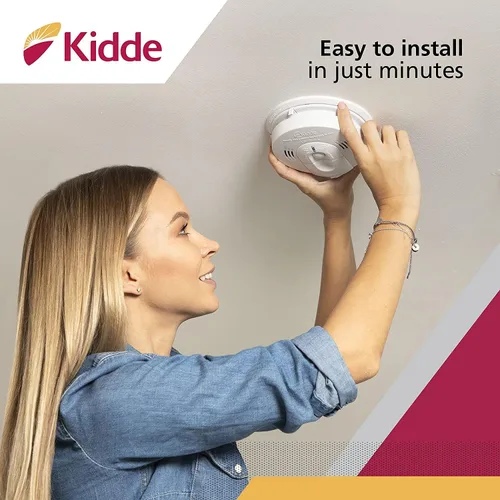 Miniatura 3 de Kidde Detector de humo y monóxido de carbono con cableado, respaldo de batería, interconectable, indicadores de luz de advertencia LED