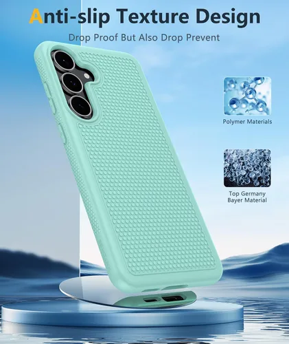 Miniatura 29 de FNTCASE Funda para iPhone 17 Pro: Fundas delgadas translúcidas de color azul claro compatibles con MagSafe, protección completa de la cámara