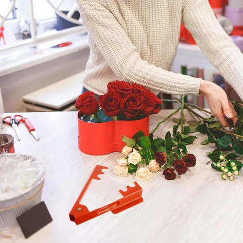 Miniatura 4 de Yardwe Rose Thorn Stripper Alicates Paquete de 2 cortadores de rebabas de metal con resorte para herramienta de eliminación de espinas de tallo