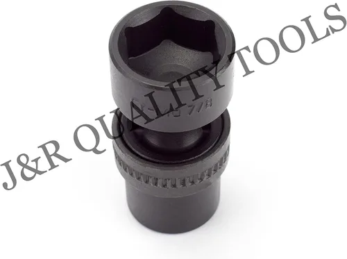 Miniatura 3 de VCT Juego de llaves de impacto universales métricas de 7 piezas, 3/8 pulgadas, MM, 6 puntos, Cr-Mo, 0.394 in, 0.433 in, 0.472 in, 0.512 in, 0.551
