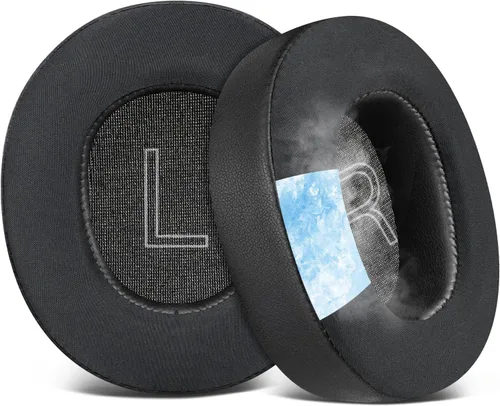 SOULWIT Almohadillas de refrigeración para Arctis Nova Pro con cable (no compatible con auriculares Nova Pro Wireless) y Arctis Nova Negro