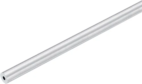 Miniatura 11 de uxcell Tubo redondo de aluminio 6063, tubo de 27 mm de diámetro exterior y 23 mm de diámetro interior de 400 mm de longitud para proyectos