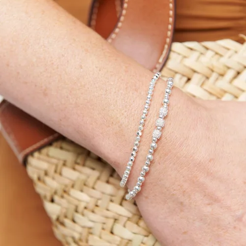 Miniatura 4 de Silpada Pulsera elástica de plata esterlina 'Charlotte', 6.75