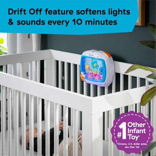 Miniatura 5 de Baby Einstein Sea Dreams - Calmante de juguete con control remoto, luces y melodías para recién nacidos y adultos