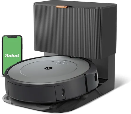 iRobot Roomba i3+ EVO (3554) Robot Aspirador - Autovaciado hasta 60 Días, Limpieza por Habitaciones con Mapa Inteligente, Compatible con Alexa,