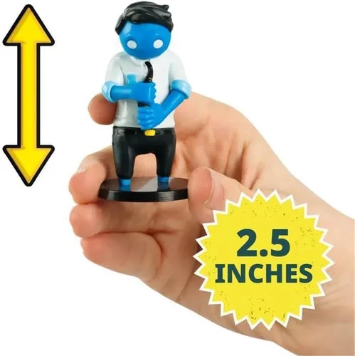 Miniatura 3 de Figuras de acción de Gang Beasts Paquete de cinco Figuras de 2.5 pulgadas para niños. Juguetes de superhéroe para niños y niñas. Colecciona 16