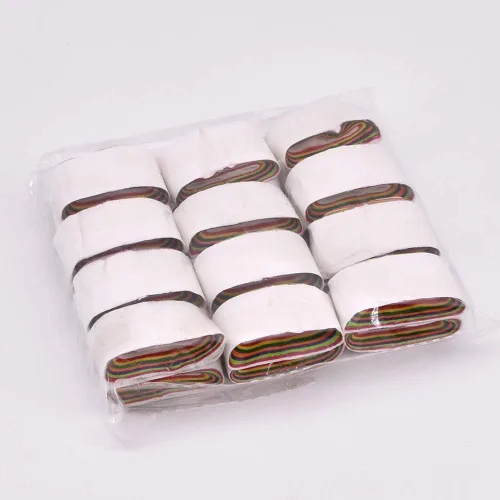Miniatura 2 de MOMOMAGE Paquete de 12 piezas de papel de boca, bobina de boca, papel para vómito, trucos de magia multicolor, 26.2 ft de longitud, accesorios