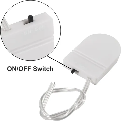 Miniatura 4 de Alinan Soporte de batería con botón, soporte de batería de celda de moneda con interruptor CR2032 1 X 3V Soporte de batería de cajas de Blanco
