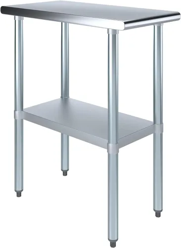 Miniatura 30 de Mesa de trabajo de acero inoxidable, mesa de metal