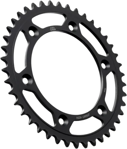Miniatura 28 de JT Piñón trasero de acero autolimpiante de 52 dientes JTR897.52SC Negro