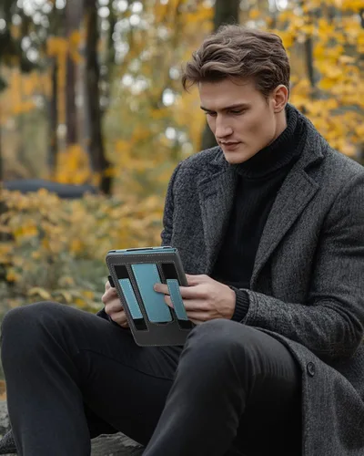 Miniatura 9 de WALNEW Funda con soporte para Kindle Paperwhite de 7" de 12ª generación (2024 lanzado) y Kindle Colorsoft Signature Edition, funda de piel sintética