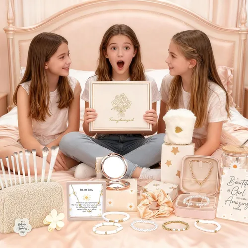 Miniatura 4 de 9 piezas de regalos de moda para adolescentes y adolescentes, caja de regalo del día de San Valentín, kit de maquillaje y juego de maquillaje, Crema