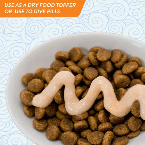 Miniatura 5 de INABA Churu Lickable Purée Golosinas naturales para gatos (paquete variado de atún y pollo, 16 tubos)