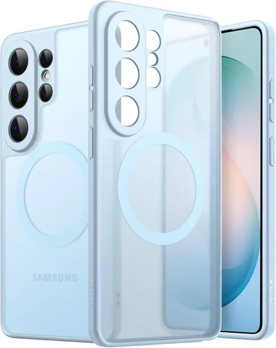 Miniatura 51 de JETech Estuche magnético para Samsung Galaxy S24 5G, compatible con MagSafe, funda protectora para teléfono con parte trasera translúcida y mate a