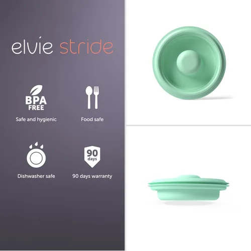 Miniatura 3 de Elvie Diafragma Stride - Extractor de leche y esenciales para lactancia materna - Accesorios para almacenamiento de leche materna y bombas - Paquete