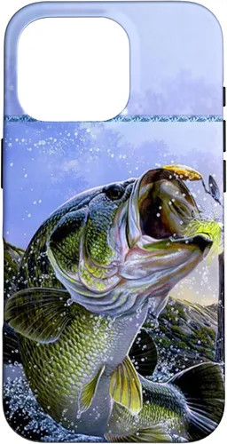 Miniatura 20 de Largemouth Bass Fishing for Men Cool Fish Hunting Gift Case for iPhone 17