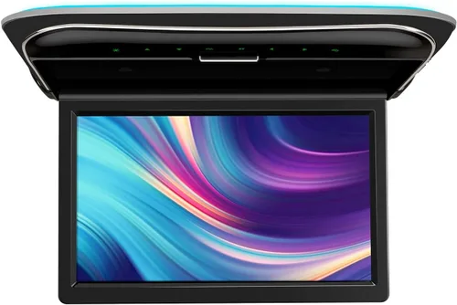 XTRONS Pantalla de monitor montada en el techo del automóvil de 11.6 pulgadas, pantalla ultrafina abatible para automóvil, reproductor de video de