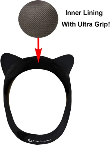 Miniatura 3 de Diadema de buceo con orejas de gato, diadema de natación para mujeres y niños, capucha de neopreno de 0.079 pulgadas (0.079 in), mantiene el agua