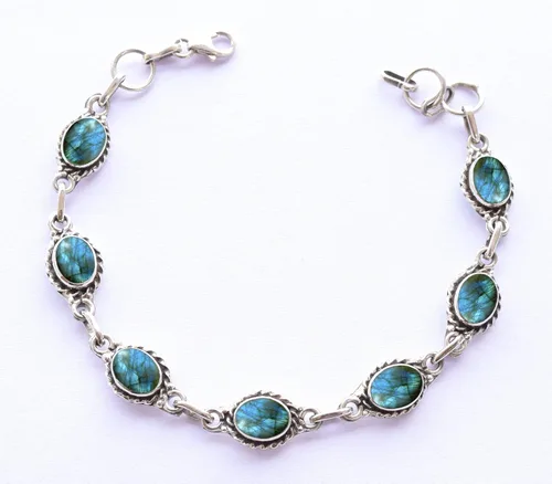 Avicrafts Pulsera de piedras preciosas