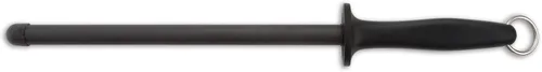ARCOS Afilado Acero Inoxidable Nitrum de 11 Pulgadas y Hoja de 10.630 in. Serie Chaira. Cuerpo Acero Carbono Cromo Recubierto 11 - Mango