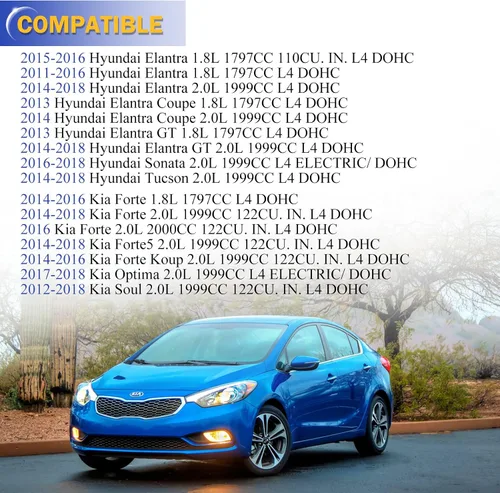 Miniatura 2 de Varilla de Nivel de Aceite de Motor para Hyundai Elantra 14-18/Sonata 16-18/Tucson 14-18/Kia Forte Forte5 14-18/Forte Koup 14-16/Optima 17-18/Soul