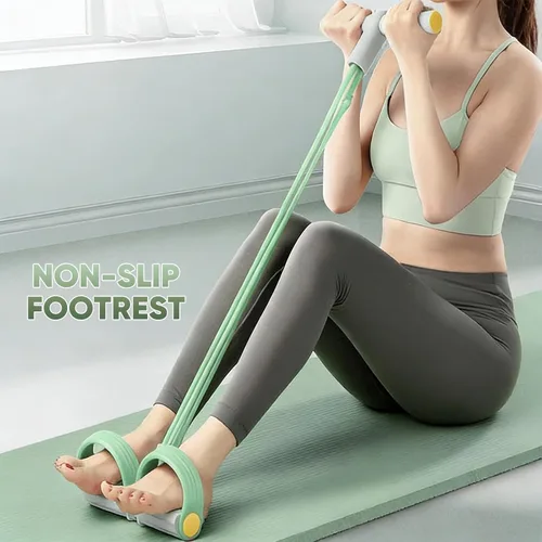 Miniatura 3 de Sakerplus Banda elástica multifunción de resistencia para yoga, banda elástica para ejercicio, tirador de pedal de estiramiento para entrenamiento