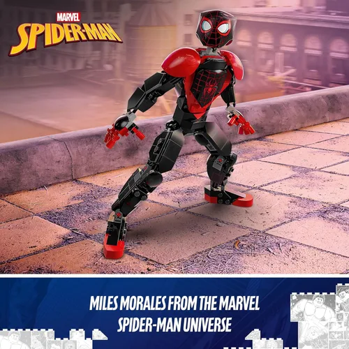 Miniatura 2 de LEGO Marvel Miles Morales Set de Figuras, 76225 Juguete de Acción de Spider-Man Totalmente Articulado, Juguete Coleccionable de Película de Super