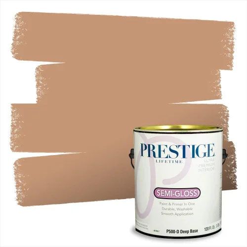 Miniatura 9 de Pintura 2 en 1, para primera mano y para exterior, de Prestige Paints, E100-N-1120BM