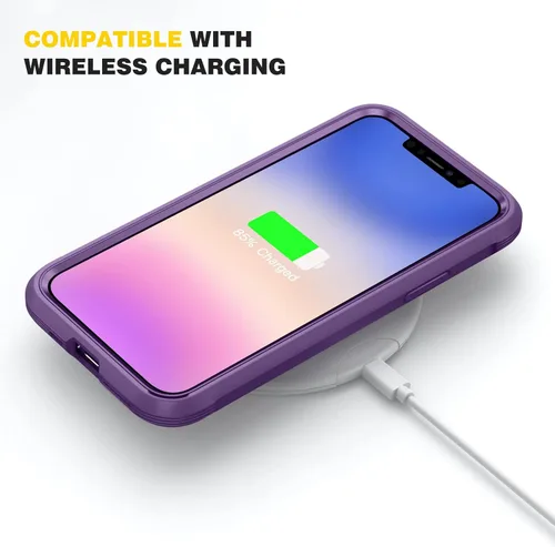 Miniatura 243 de Diaclara Funda diseñada para iPhone 16, mejorada [protección completa de la cámara], carcasa resistente de cuerpo completo con protector de pantalla