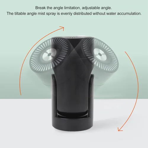 Miniatura 5 de Mini humidificador portátil, humidificador de aire silencioso, pequeño humidificador de niebla fría, humidificador de escritorio USB para automóvil