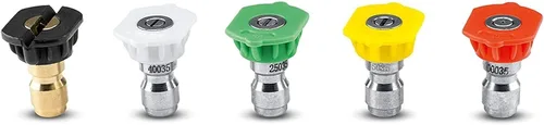 Kärcher Kit universal de boquilla de pulverización de 5 piezas para lavadoras a presión de hasta 4000 PSI - Conexión rápida