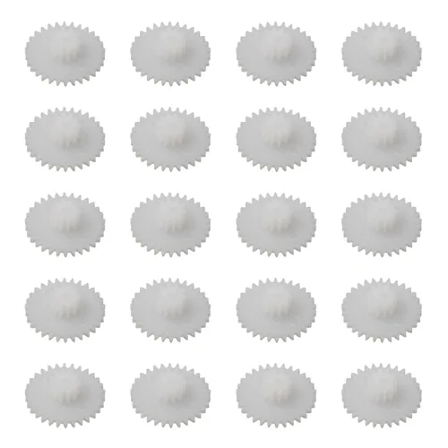 Miniatura 11 de Othmro Engranajes de plástico 56 dientes modelo 562A engranaje de reducción engranajes de gusano de plástico para RC coche robot motor