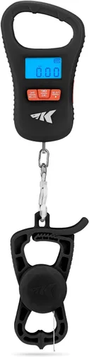Miniatura 13 de KastKing ToughTide - Báscula de pesca con carga USB, capacidad de 65 libras, báscula digital ultrafina, pantalla LCD, mango ergonómico, básculas