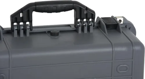 Miniatura 6 de MEIJIA Funda rígida protectora portátil impermeable para todo tipo de clima, funda compacta para cámara con espuma de ajuste personalizable, Gris