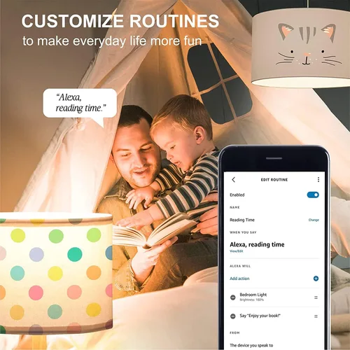Miniatura 4 de Sengled Foco inteligente, bombillas WiFi, bombilla de luz Alexa regulable, bombillas inteligentes que funcionan con Alexa y Google Home, A19 blanco