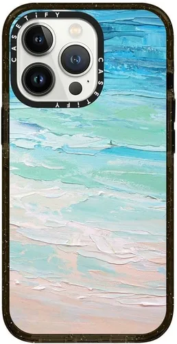 Miniatura 444 de Funda Impact de CASETiFY para iPhone 13 Pro Max con Magsafe - Estuche Claro Cuento de Invierno - Claro Negro Estuche transparente Winter Tale