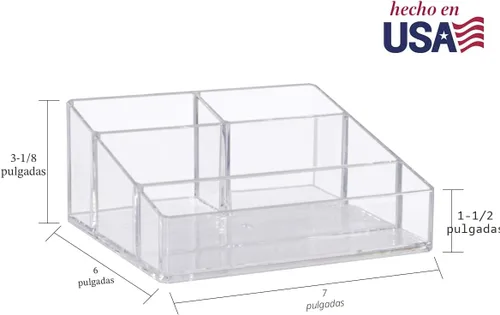 Miniatura 5 de Organizador de maquillajes de plástico de calidad premium.