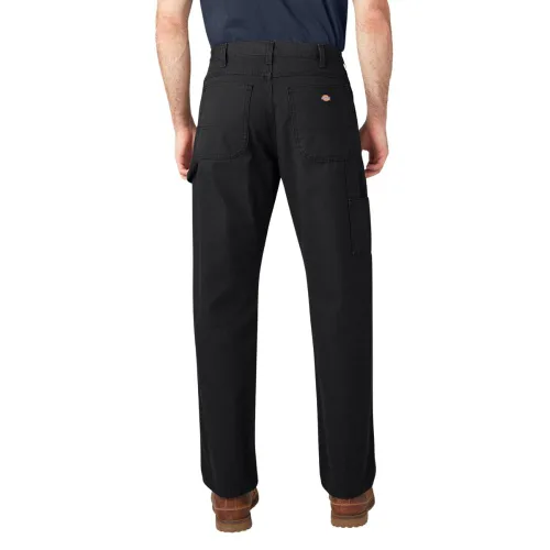 Miniatura 2 de Dickies Jeans de carpintero para hombre, ajuste relajado, pierna recta, Negro, 30 x 30