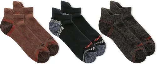 Miniatura 14 de Merrell Paquete de 3 calcetines de senderismo para mujer (pestaña de corte bajo/cuarto/tripulación)