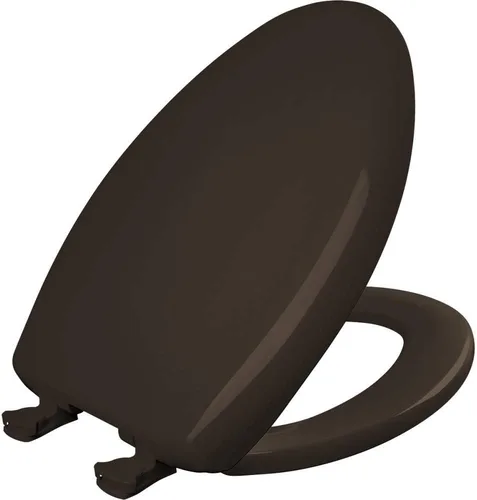 Miniatura 7 de Bemis Classic Colors - Asiento de inodoro de cierre lento, bisagras fáciles de limpiar y asiento de plástico duradero, fabricado en Estados Unidos