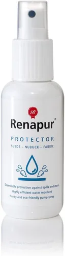 Renapur Ante, nobuck, tela impermeable/protección contra manchas, ecológico, no tóxico, para zapatos, botas, tenis y ropa (3.4 onzas líquidas). El