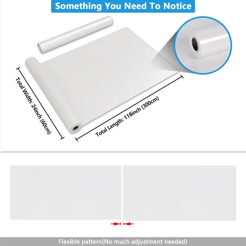 Miniatura 7 de CRE8TIVE Papel de contacto blanco con purpurina para despegar y pegar de 24 x 118 pulgadas, papel tapiz blanco brillante, autoadhesivo, extraíble