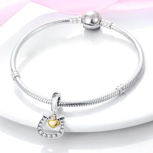 Miniatura 3 de Parmuz Dijes para pulseras de plata de ley 925 con diseño de mariposa para viajes de verano, cuentas de la suerte del océano, regalo de joyería