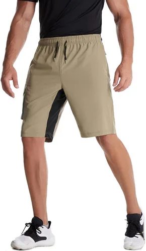 Miniatura 6 de Mr.Stream Pantalones cortos de carga elásticos con múltiples bolsillos y secado rápido para hombre