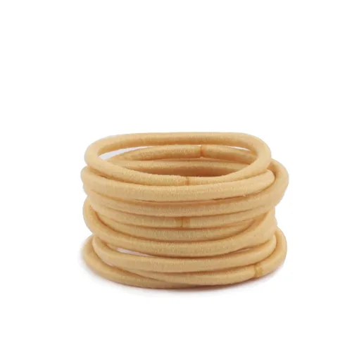 Miniatura 5 de 100 ligas para el pelo de bebé, bandas doradas para cabello fino, sin elásticos metálicos para el cabello, soporte para cola de caballo para niños