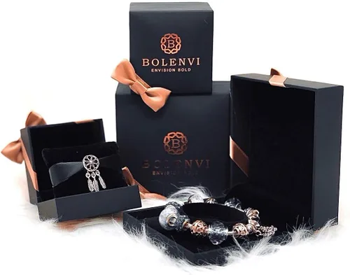 Miniatura 7 de Bolenvi - Abalorio de plata de ley 925 con diseño de tiburón blanco para pulseras o collares