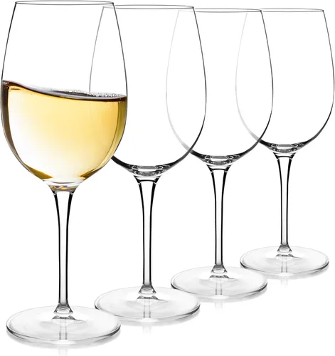 Miniatura 10 de Luigi Bormioli Crescendo Bourgogne - Juego de 4 copas de vino tinto de 22.25 onzas con forma de cuenco curvado para tintos de cuerpo completo