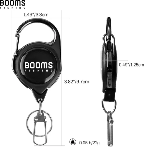 Miniatura 6 de BooMs pesca RG1 Retractor 3 pcs