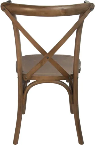 Miniatura 3 de BizChair Silla con respaldo X marrón claro